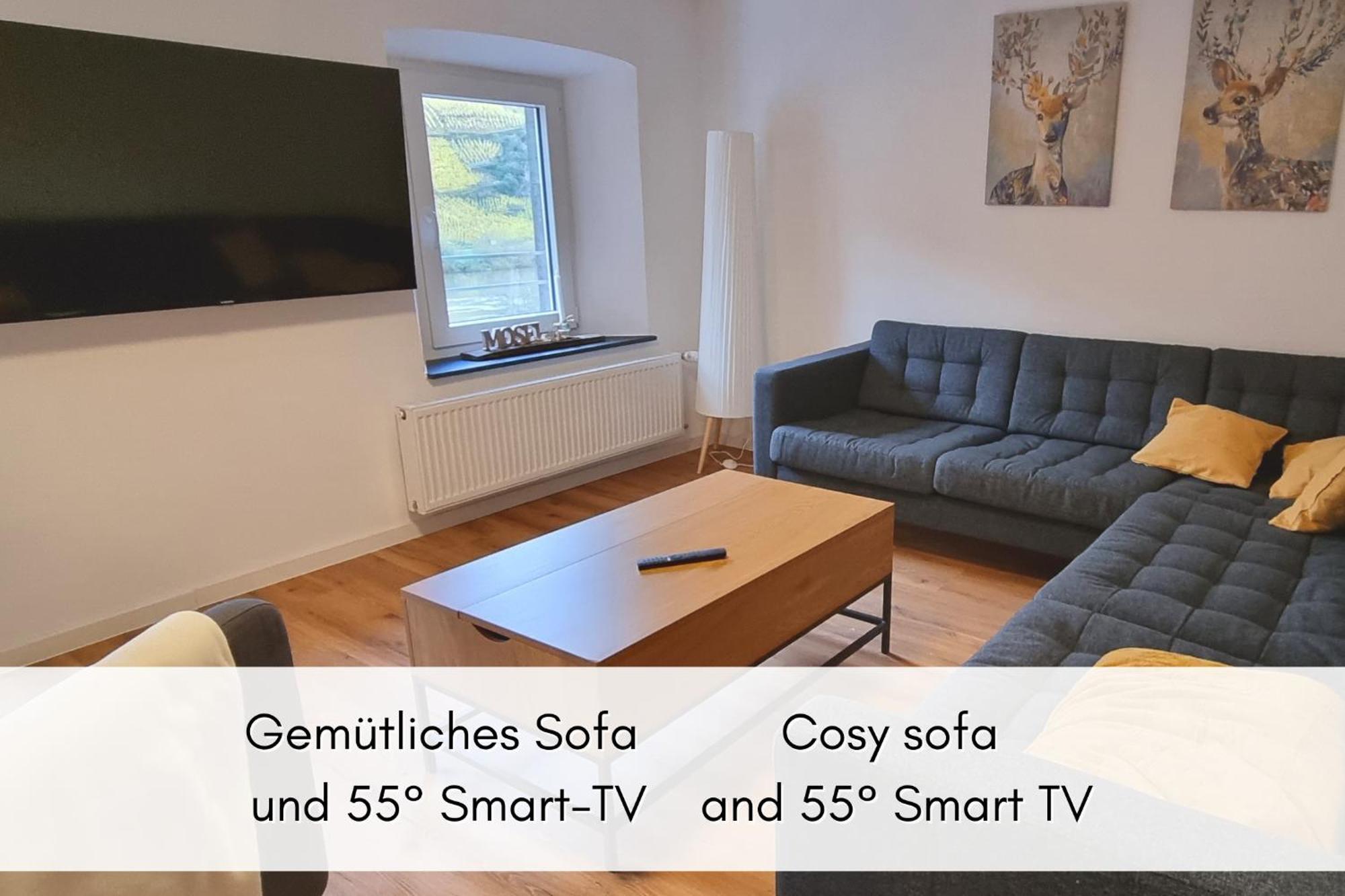 Ferienwohnung Winzerhaus Am Calmont - Raumwunder Mit Moselblick Bremm Exterior foto